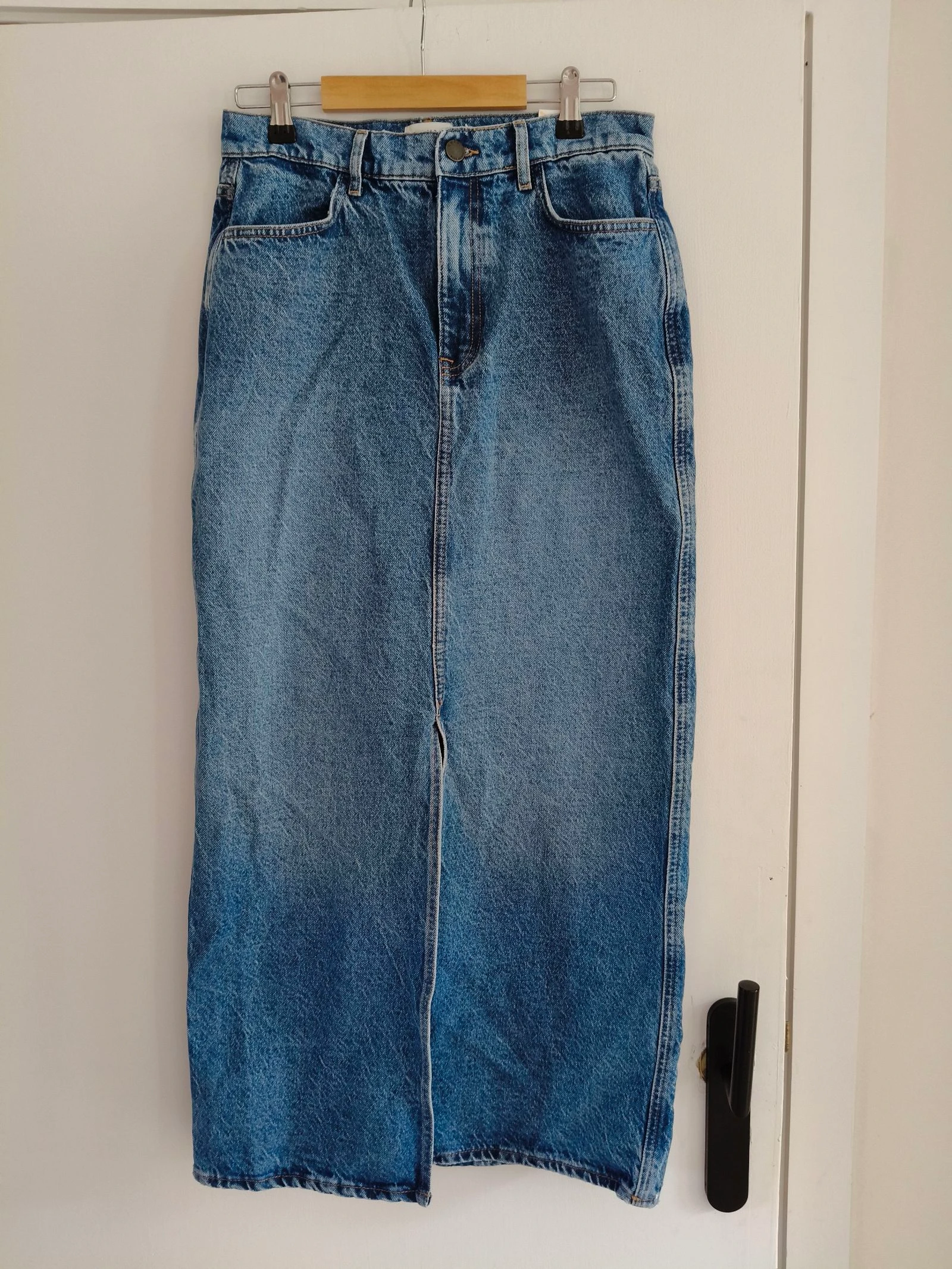 Only spijkkerrok slit skirt maat S